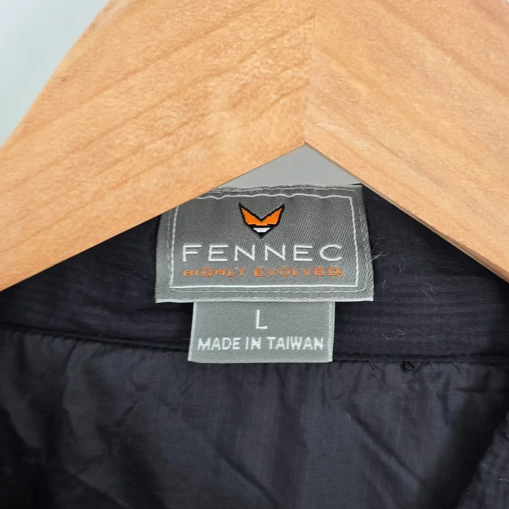 FENNEC Highly Evoloved Lightly Lined Mens‎ Nylon Golf Vest Black Large